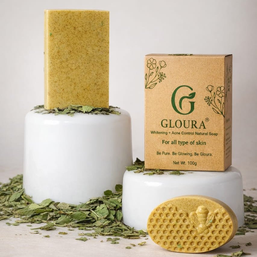 Gloura Whitening & Acne Control Handmade SoapGloura Natural Whitening & Acne Control Soap - Gloura Skincare